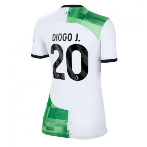 Liverpool Diogo Jota #20 Bortatröja Dam 2023-24 Kortärmad